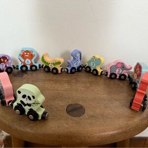 Animal Train Wooden Toy Set